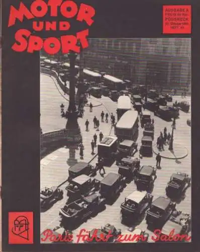 Motor & Sport 1933 Heft 43