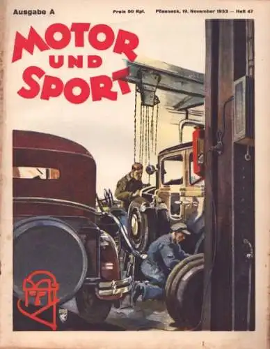 Motor & Sport 1933 Heft 47