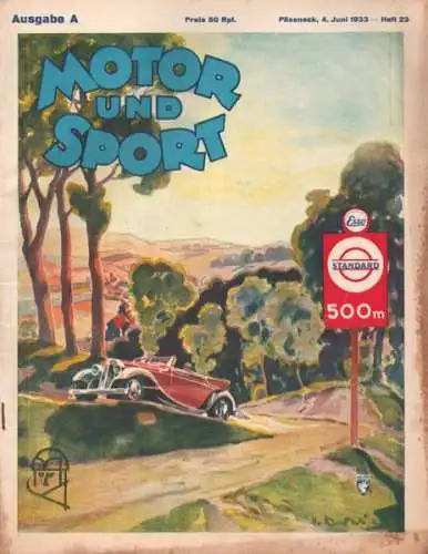 Motor & Sport 1933 Heft 23