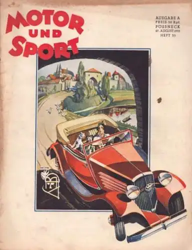 Motor & Sport 1933 Heft 35