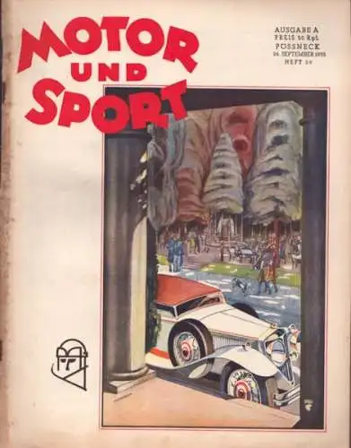 Motor & Sport 1933 Heft 39