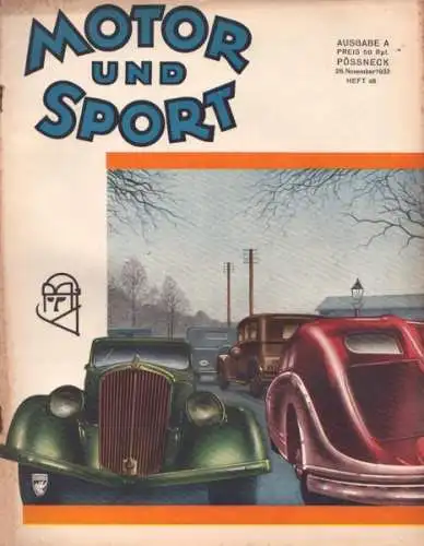 Motor & Sport 1933 Heft 48