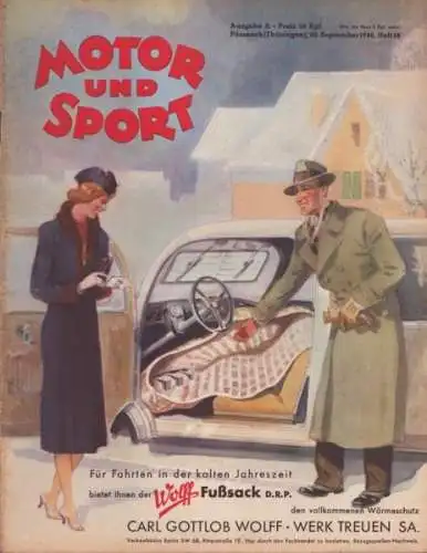 Motor & Sport 1940 Heft 38