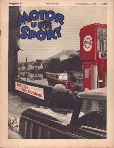 Motor & Sport 1934 Heft 29