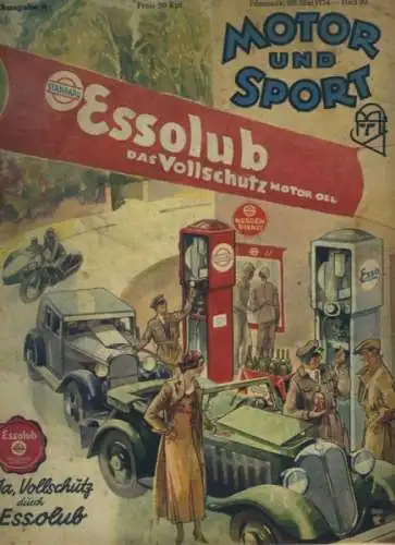 Motor & Sport 1934 Heft 20