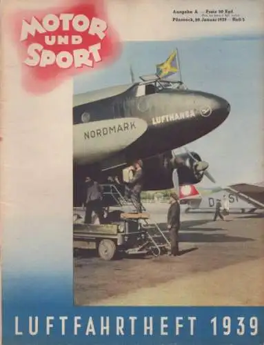 Motor & Sport 1939 Heft 5