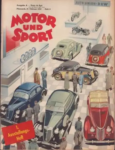 Motor & Sport 1939 Heft 8