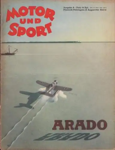 Motor & Sport 1940 Heft 33
