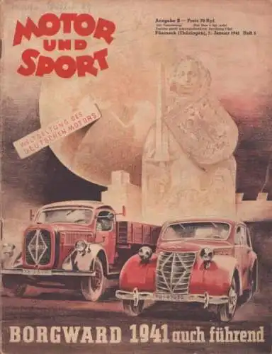 Motor & Sport 1941 Heft 1