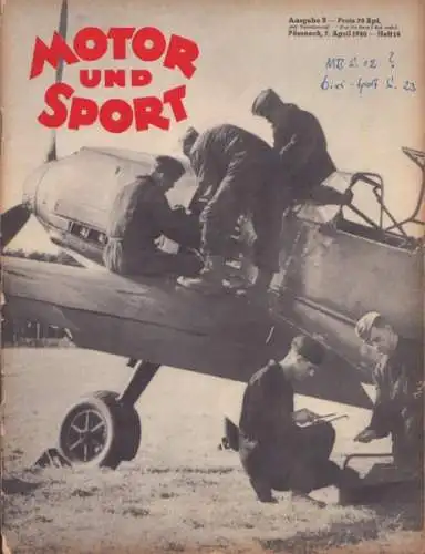 Motor & Sport 1940 Heft 14