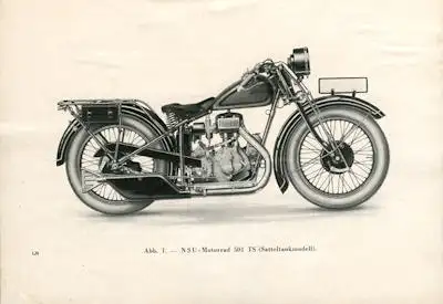 NSU 501 TS Bedienungsanleitung 4.1930