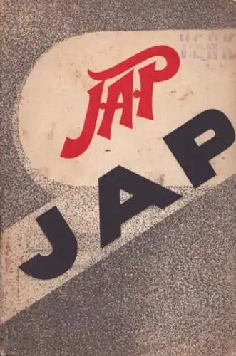 JAP Bedienungsanleitung 1930