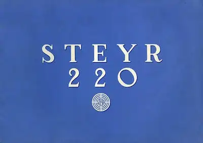 Steyr 220 Prospekt 7.1937