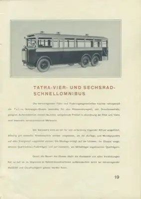 Tatra Nutzfahrzeuge Programm 1926-1931