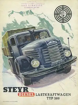 Steyr Typ 380 Prospekt 1955