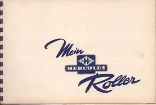 Hercules R 200 Bedienungsanleitung ca. 1960