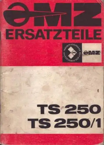 MZ TS 250 250/1 Ersatzteilliste 1979