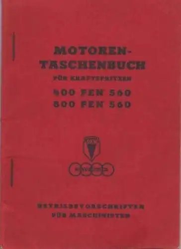 DKW Motoren-Taschenbuch für Kraftspritzen 10.1942
