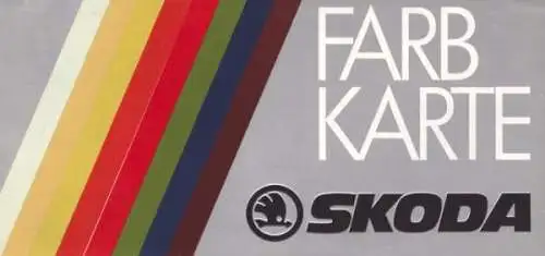 Skoda Farben ca. 1983