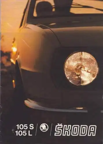 Skoda 105 S / L Prospekt 1980