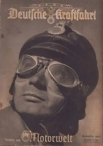 Deutsche Kraftfahrt 1940 November
