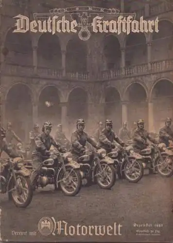 Deutsche Kraftfahrt 1940 Dezember