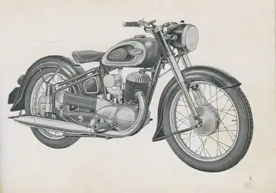 Triumph BDG 250 L / SL Bedienungsanleitung 1.1954