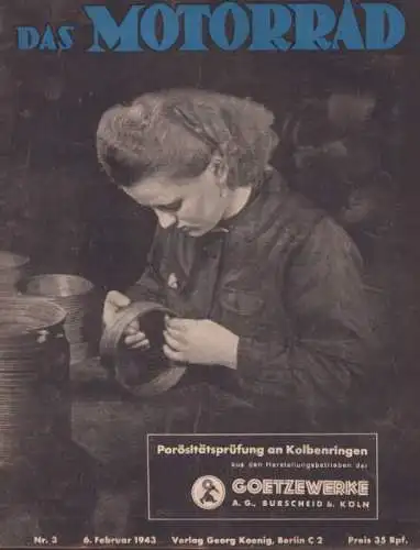 Das Motorrad 1943 Heft 3