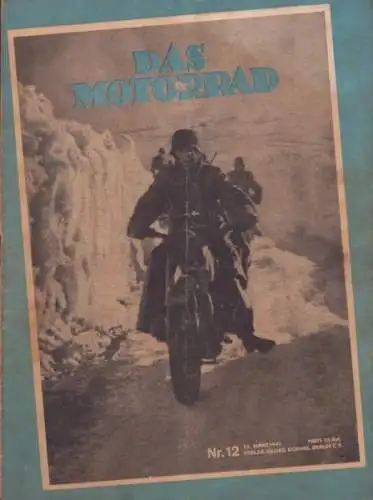 Das Motorrad 1941 Heft 12