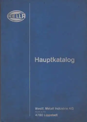 Hella Hauptkatalog 1965