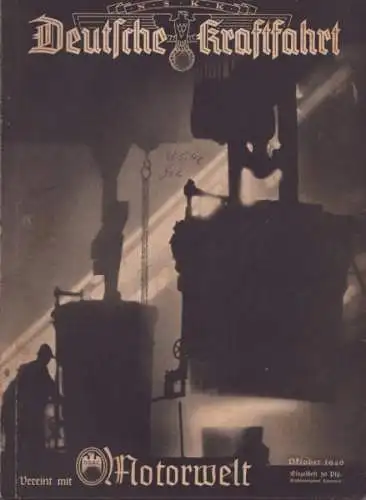 Deutsche Kraftfahrt 1940 Oktober