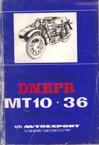 Dnepr MT 10-36 Reparaturanleitung 1979