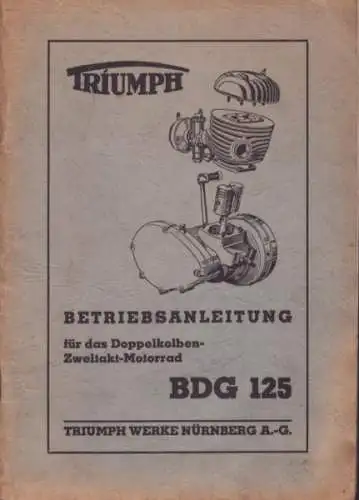 Triumph BDG 125 Bedienungsanleitung 2.1950