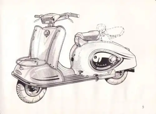 Triumph Tessy 125 ccn Bedienungsanleitung 3.1956