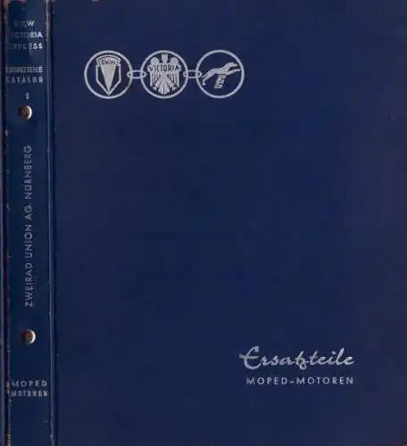 Victoria/DKW/Express Moped Motoren Ersatzteilliste 1960/61