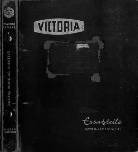 Victoria Moped Fahrgestell Ersatzteilliste 5.1960
