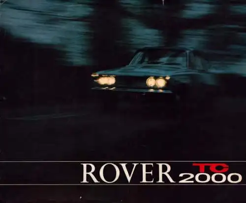 Rover 2000 T.C. Prospekt ca. 1966