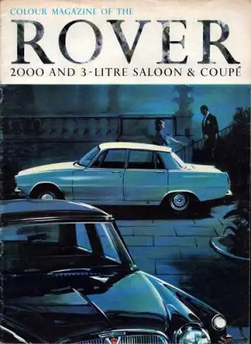 Rover 2000 + 3 Litre Saloon & Coupé Prospekt 1963