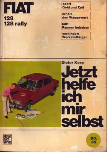 Fiat 128 / 128 rally Reparaturanleitung 1972
