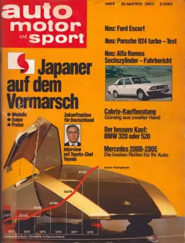 Auto, Motor & Sport 1979 Heft 9