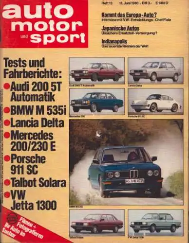 Auto, Motor & Sport 1980 Heft 13