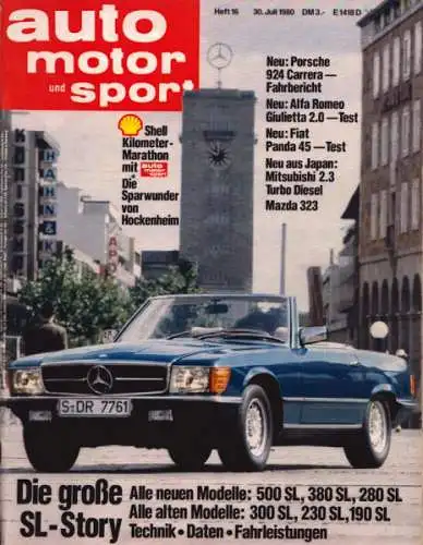 Auto, Motor & Sport 1980 Heft 16
