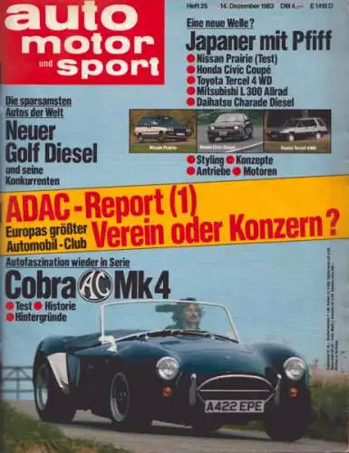 Auto, Motor & Sport 1983 Heft 25