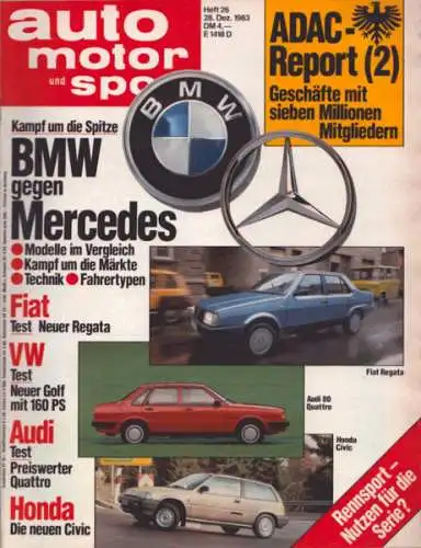 Auto, Motor & Sport 1983 Heft 26