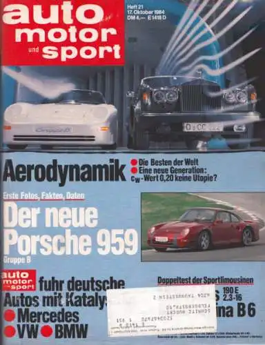 Auto, Motor & Sport 1984 Heft 21