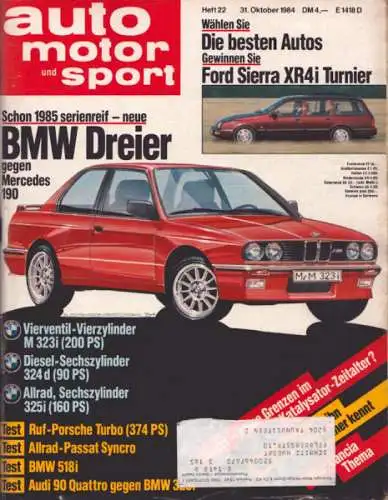 Auto, Motor & Sport 1984 Heft 22
