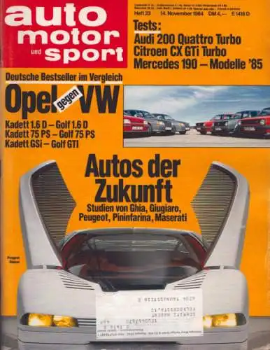 Auto, Motor & Sport 1984 Heft 23