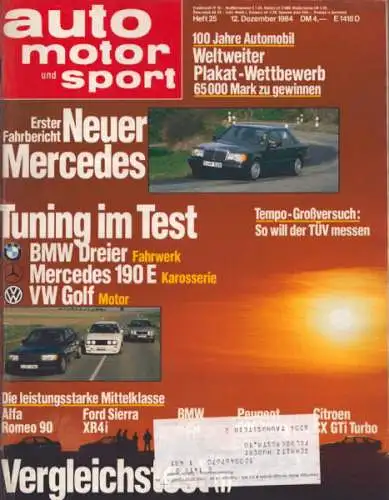 Auto, Motor & Sport 1984 Heft 25