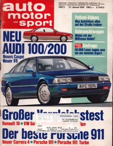Auto, Motor & Sport 1989 Heft 3