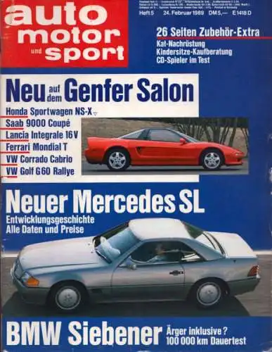 Auto, Motor & Sport 1989 Heft 5
